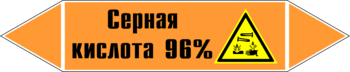 Маркировка трубопровода "серная кислота 96%" (k24, пленка, 126х26 мм)" - Маркировка трубопроводов - Маркировки трубопроводов "КИСЛОТА" - магазин "Охрана труда и Техника безопасности"